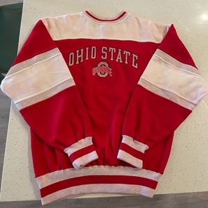 Vintage RARE Ohio State Embroidered Sweatshirt